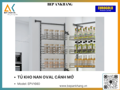 TỦ KHO NAN OVAL CÁNH MỞ EUROGOLD EPV1660 - INOX OVAL 304